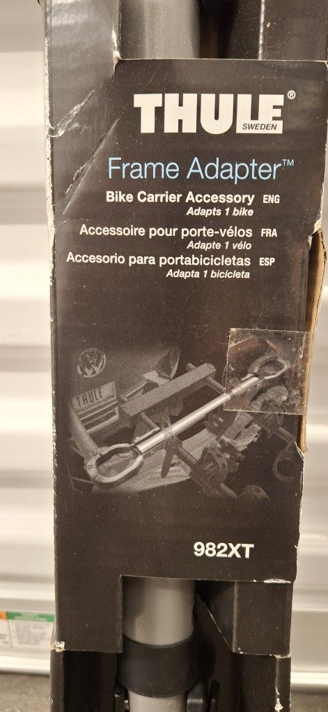 THULE BIKE FRAME ADAPTER 982XT