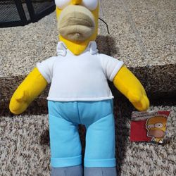 New The Simpsons Homer Plush 