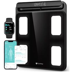 Smart Scale with BMI, 8-Electrode Body Composition Analyzer for Weight Loss, Full Body Pod Scale with Segmented Analysis, Baby & Pregnant Mode, FSA&HS