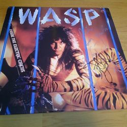 W.A.S.P. “INSIDE THE ELECTRIC CIRCUS” Autographed 