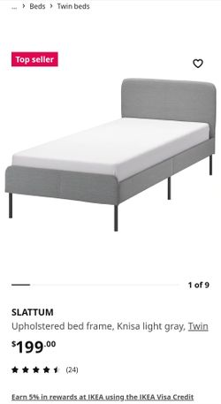 Ikea Twin Bed Frame Slattum
