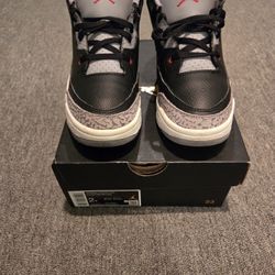 Jordan Cement 3s Size 2y