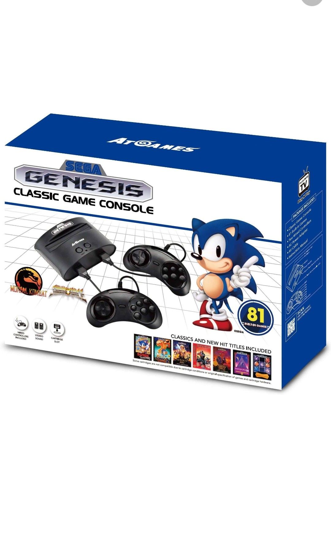 Genesis game console
