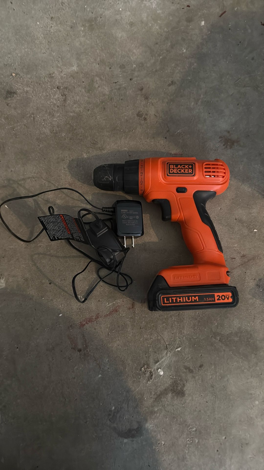 Black and Decker Drill