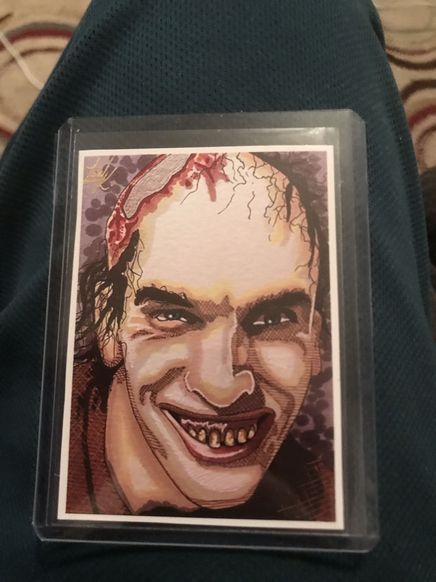 Artist signed sketch card #9of 9 Tony Keaton chop top