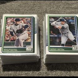 2025 Donruss Baseball Complete Base Veterans & Rookies Set 1-100
