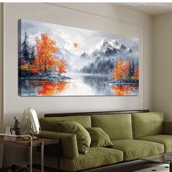 Oversized Wall Art Decor Wall Art Pictures for Living Room - size 29" X 58"