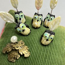 Owl Beads And Charms