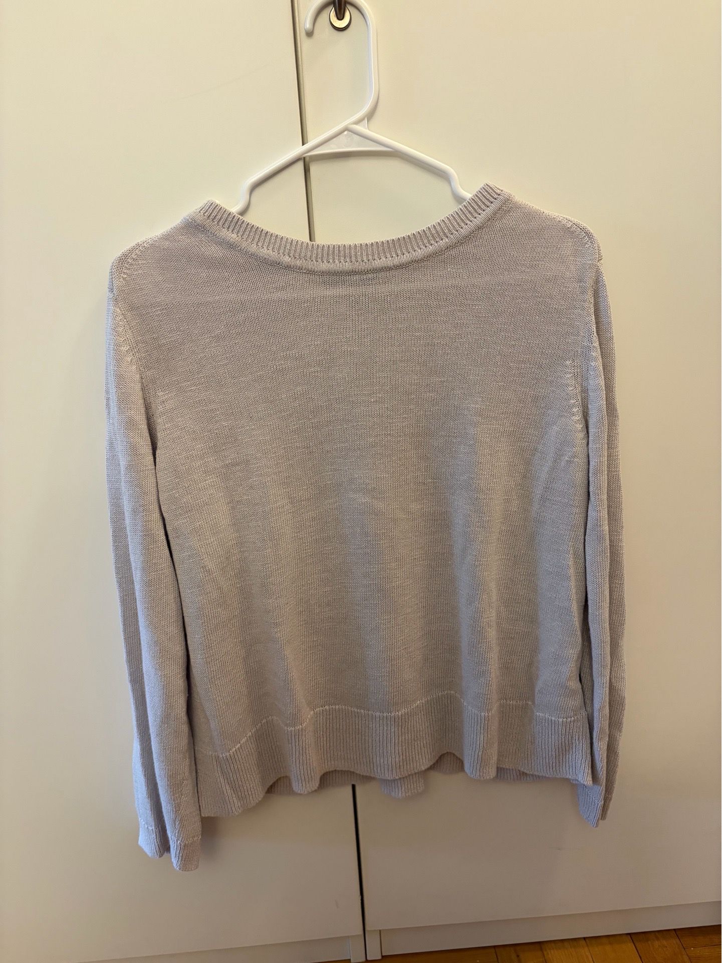 BANANA REPUBLIC light blue/gray sweater