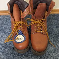 Insulated Work Boot 10.5 Triple Wide