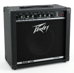 PEAVEY RAGE 158 TRANSTUBE GUITAR AMPLFIER 15 W COMBO AMP MADE IN USA TESTED