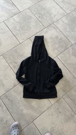 Black Zip-Up Hoodie
