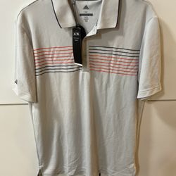 New Adidas Golf Shirt Size M