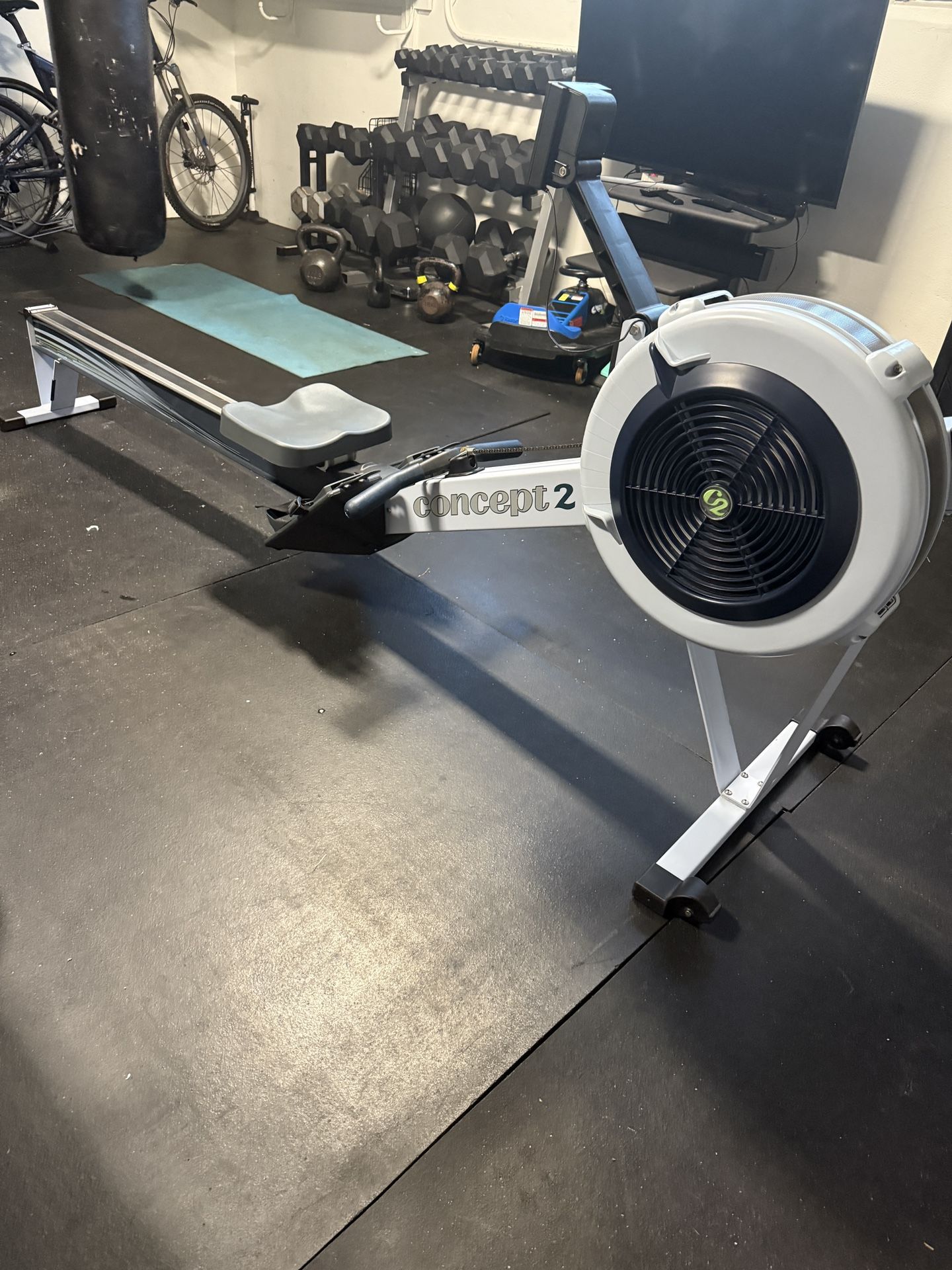 Concept 2 Exercise Rower In Perfect Condition. Barely Used.