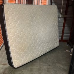 2 Dresser, Closet, Mattress, Bedboard, And Metal Stand
