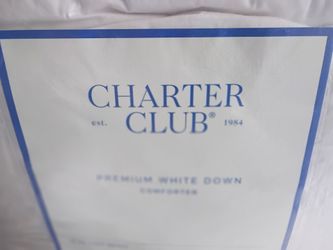 Brand new charter club goose down
