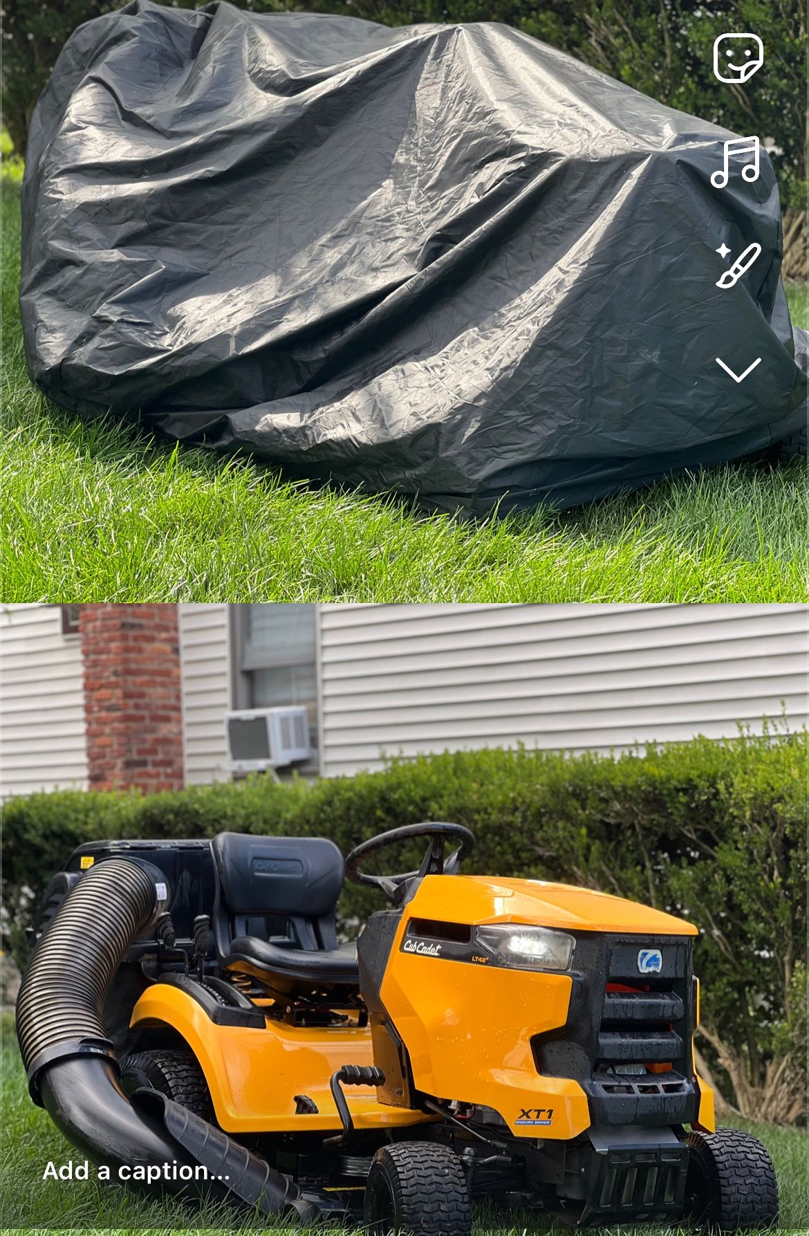 Cub Cadet Hydrostatic Automatic 42” 3n1 Lawn Tractor with only 12 Hours