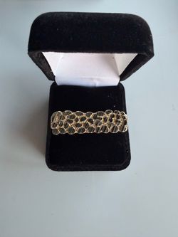 Double nugget ring