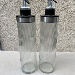 Glass Bottles For Oil, Vinegar, Etc. 