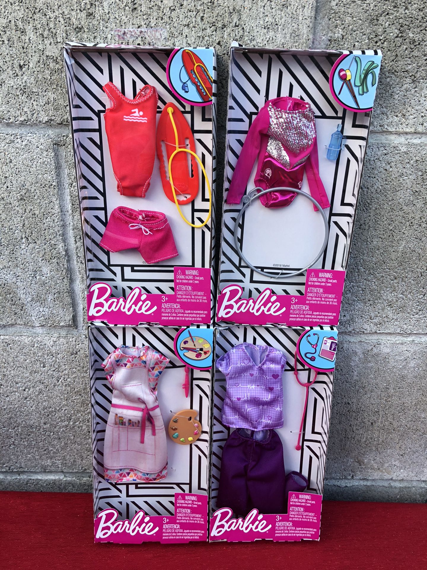 Barbie clothes and accessories