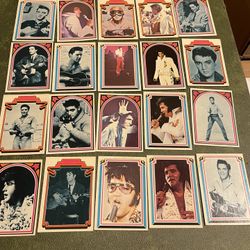 Lot of 20 Elvis Presley boxcar trading cards 1978 #8