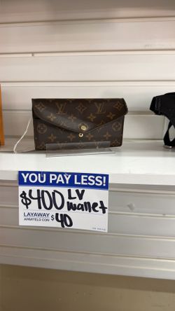 Lv card holder pink and brown