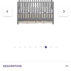 Baby Crib & Serta Matress