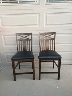Dining Chairs Wood with Padded Seating