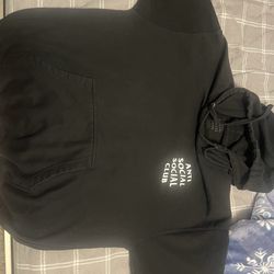 Anti social hoodie