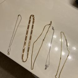 Gold and diamond chains