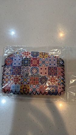 Marbella Tile Print Small Pouch