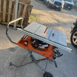 Ridgid 10in Table Saw 