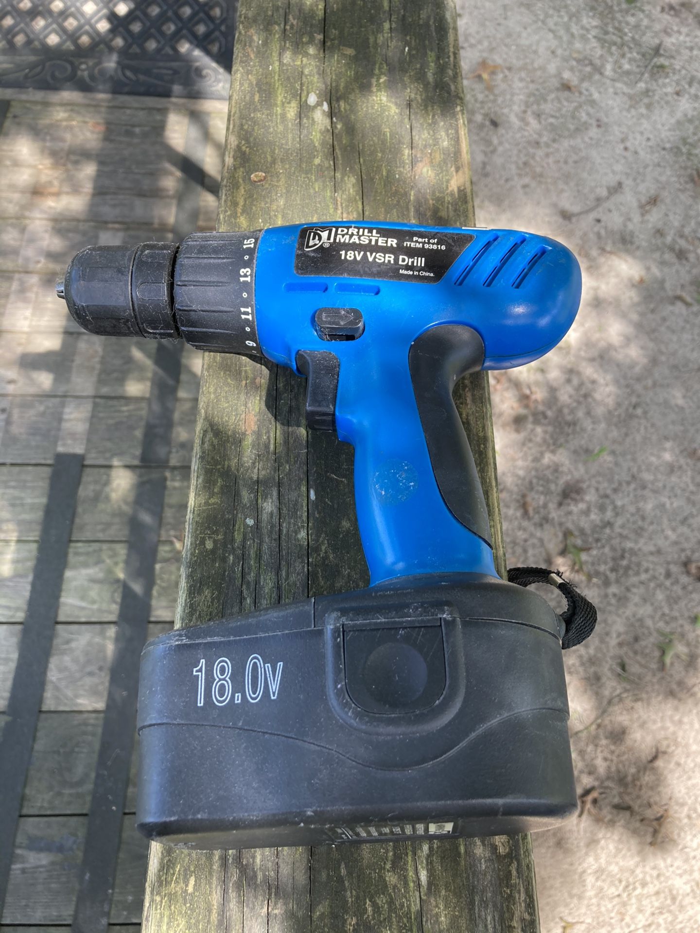 DRILL - DRILL MASTER 18V VSR