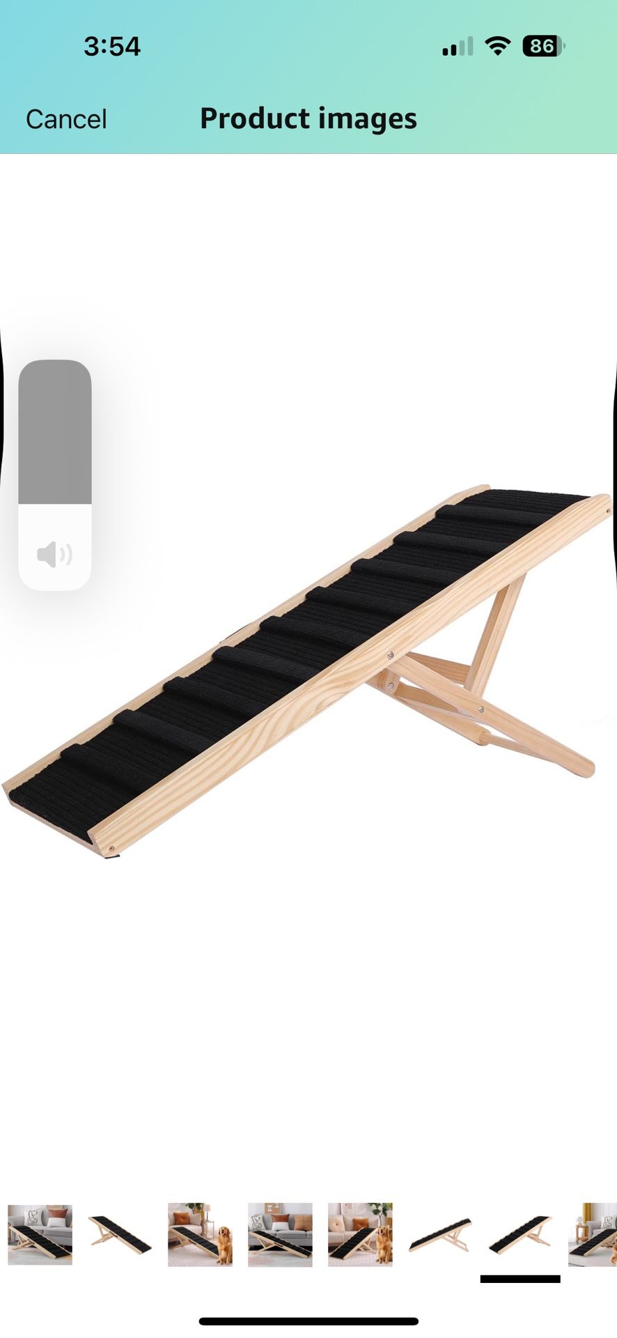 Large Dog Pet Ramp Stairs for Bed Car Truck Couch SUV,