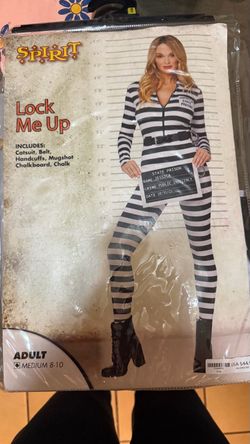 Female inmate Halloween costume