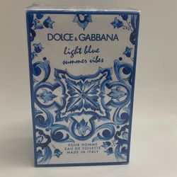 Light Blue Summer Vibes Dolce & Gabbana