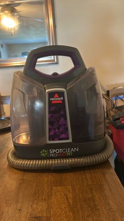 Bissell SpotClean ProHeatPetPortable Carpet Cleaner Send offers