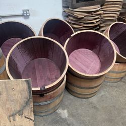 High Quality Wine Barrel Planters For Sale 