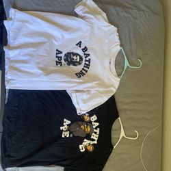 Bape Shirts Size L
