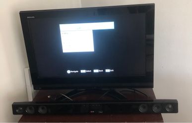 32” Toshiba TV ,LG  sound bar