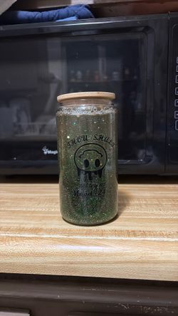 Glitter cup