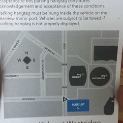 Ivan Cornejo Blue Lot Parking Pass 