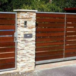 Iron Doors With Wood