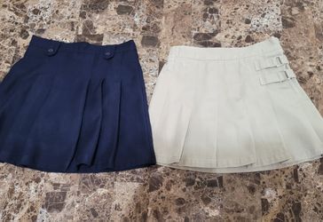 Girls uniform skorts size 6X