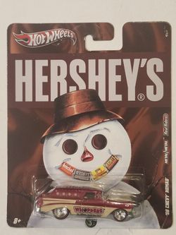 2011 HOT WHEELS PREMIUM METAL/METAL REAL RIDERS.  HERSHEYS WHOPPERS.  1956 CHEVY NOMAD STATION WAGON. 