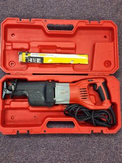 Milwaukee Orbital Super Sawzall Reciprocating Saw 15 Amp, 1-1/4" Stroke with Hard Case