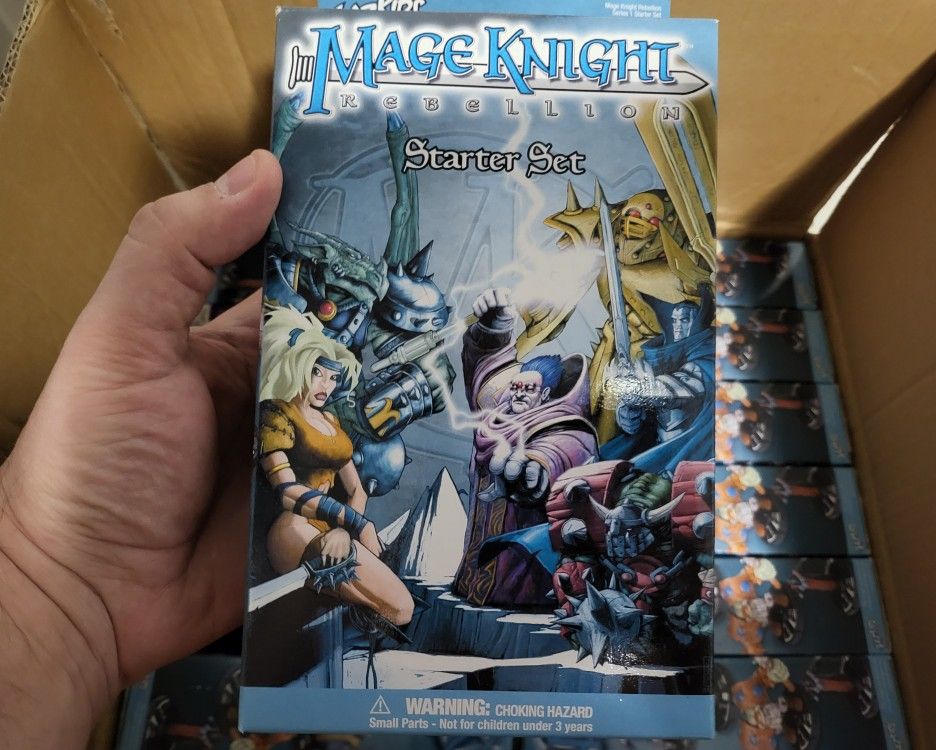 Mage Knight Rebellion Super RARE starter Set NEW SEALED Original WizKids