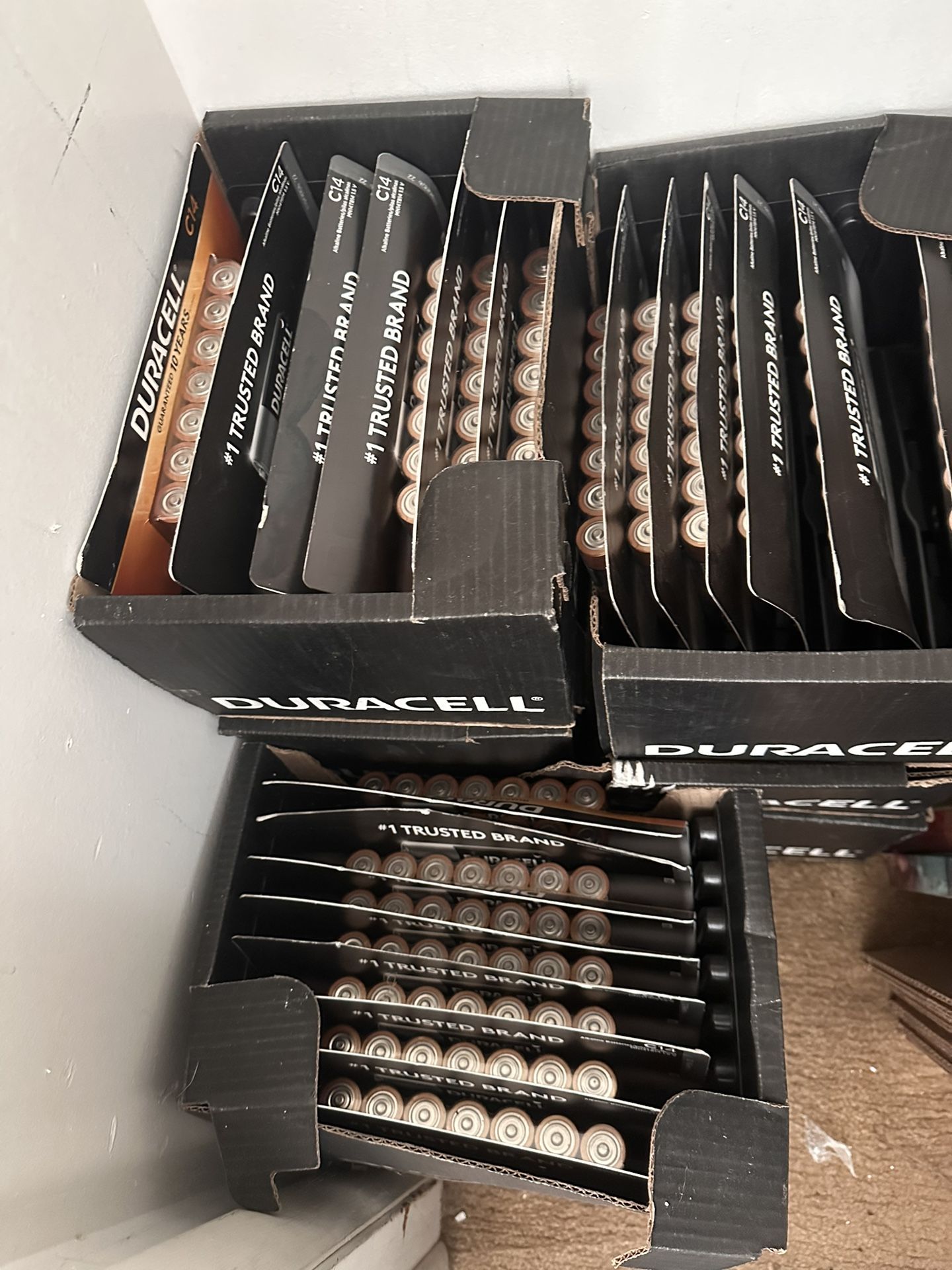 duracell c14 batteries