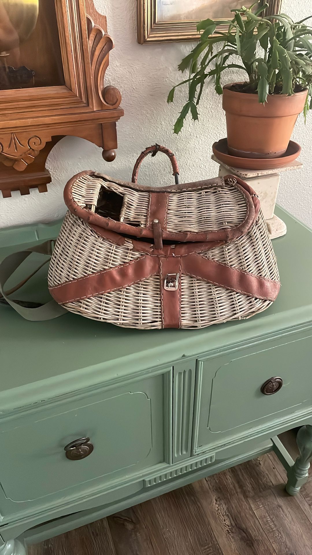 Vintage Fishing Creel