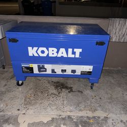 Kobalt Blue Steel Toolbox